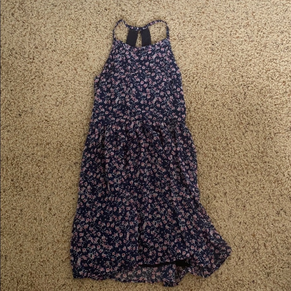 abercrombie kids floral print dress
